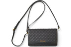 Prada Shoulder Bag Multi Wallet Bifold Black Leather — view 2