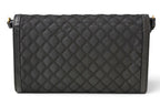 Prada Shoulder Bag Multi Wallet Bifold Black Leather — view 5