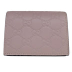 Gucci Wallet Guccissima Bifold Cat Pink Gold Compact — view 2