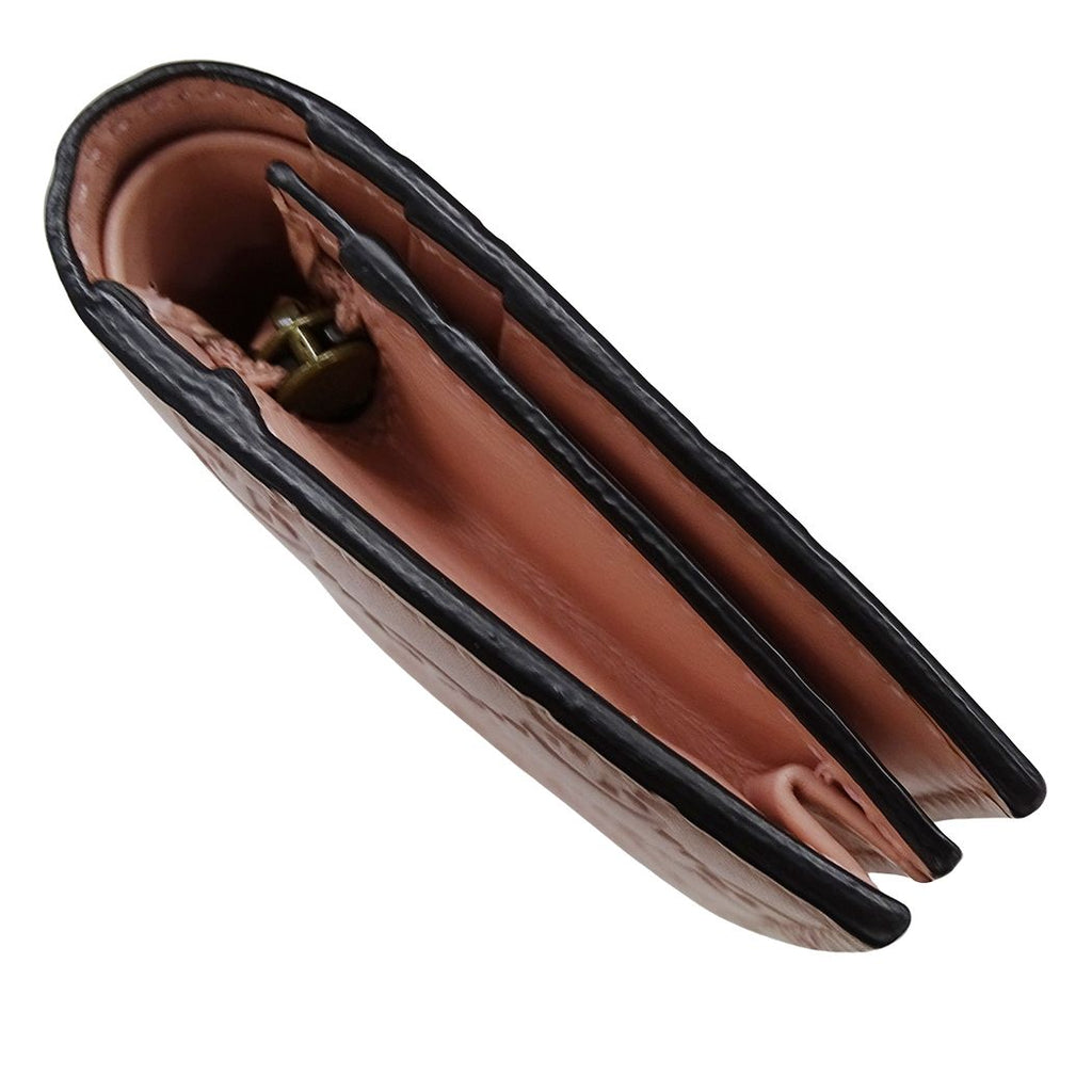 Gucci Wallet Guccissima Bifold Cat Pink Gold Compact — view 3