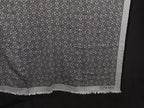 Loewe Anagram Wool 60% Silk 40% Shawl Gray Scarf — view 3