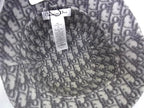 Dior Chic Bob Hat Oblique Trotter Wool Bucket Hat 58 — view 3