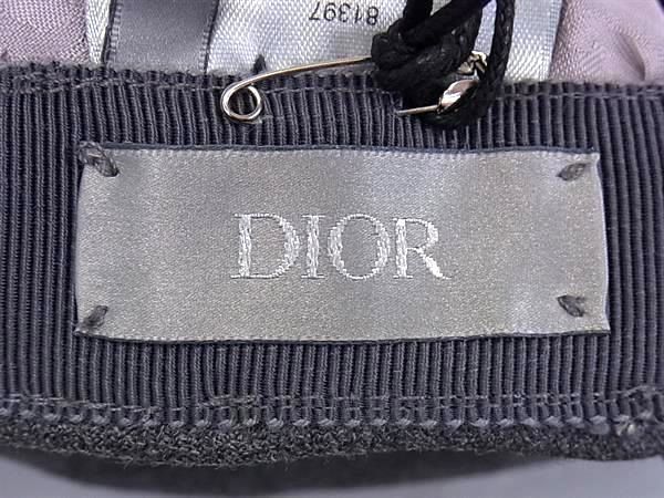 Dior Wool 100% Cap 59 Gray Hat — view 5