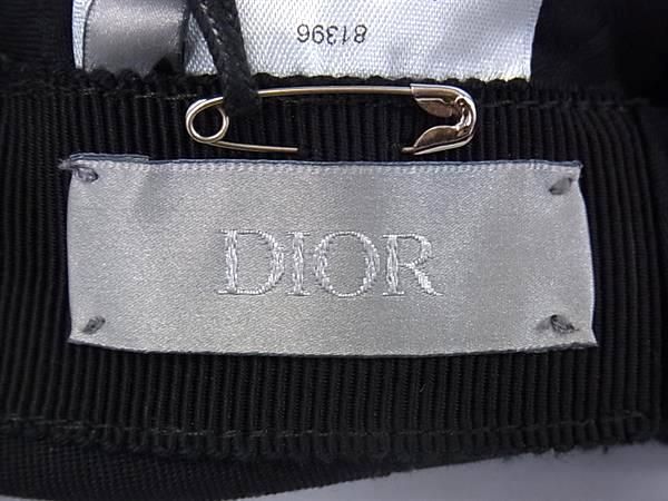 Dior Wool 100% Cap 59 Black Hat — view 5