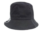Dior Union Bob Hat Cotton Bucket Hat Black