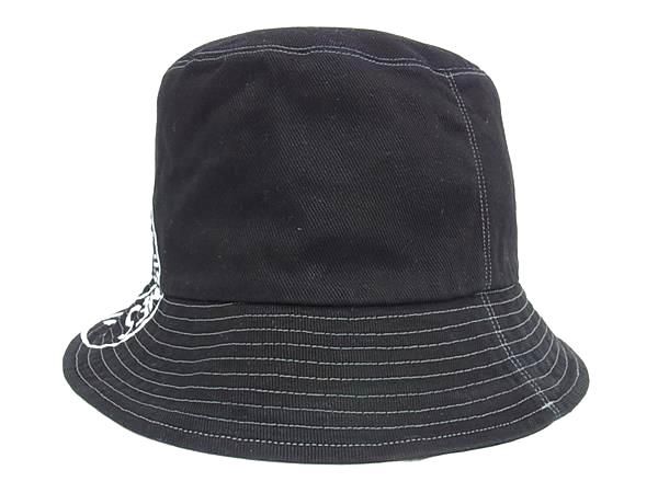 Dior Union Bob Hat Cotton Bucket Hat Black