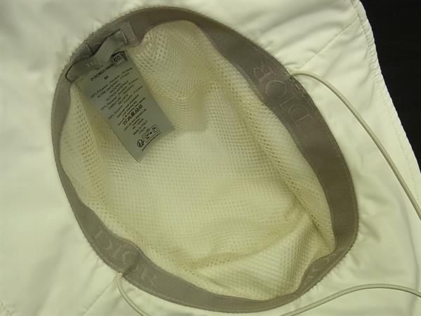 Dior Parley Polyester Bucket 60 White Hat — view 3