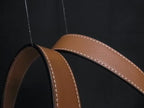 Loewe Anagram Raffia Leather Basket Bag Handbag Beige Brown — view 2