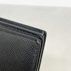 Hermes Wallet Bearn Soufflet Veau Epsom Black Silver — view 5