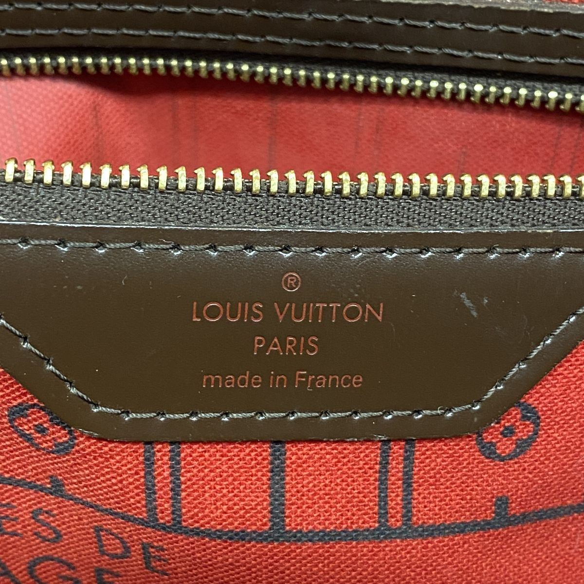 Louis Vuitton Tote Bag Damier Neverfull MM Ebene — view 5