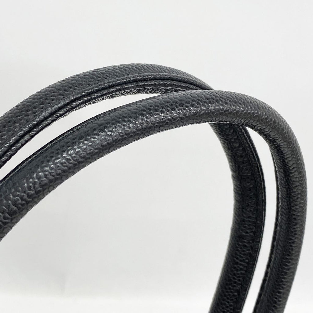 Chanel Tote Bag Reissue Caviar Leather Black Silver — view 8