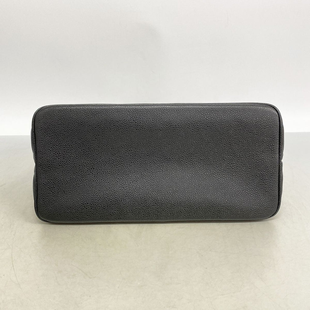 Chanel Tote Bag Reissue Caviar Leather Black Silver — view 3