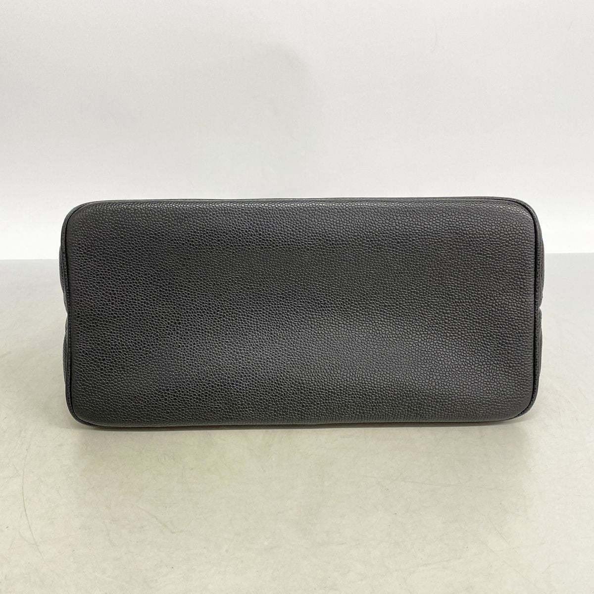 Chanel Tote Bag Reissue Caviar Leather Black Silver — view 3
