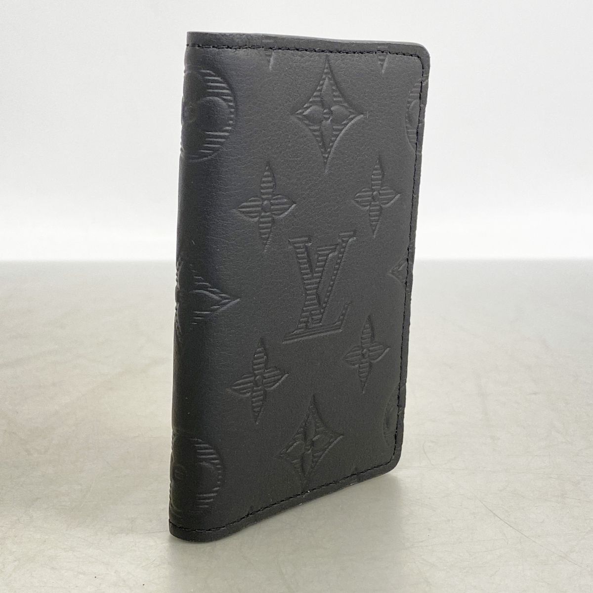 Louis Vuitton Card Case Monogram Shadow Pocket Organizer Black — view 2