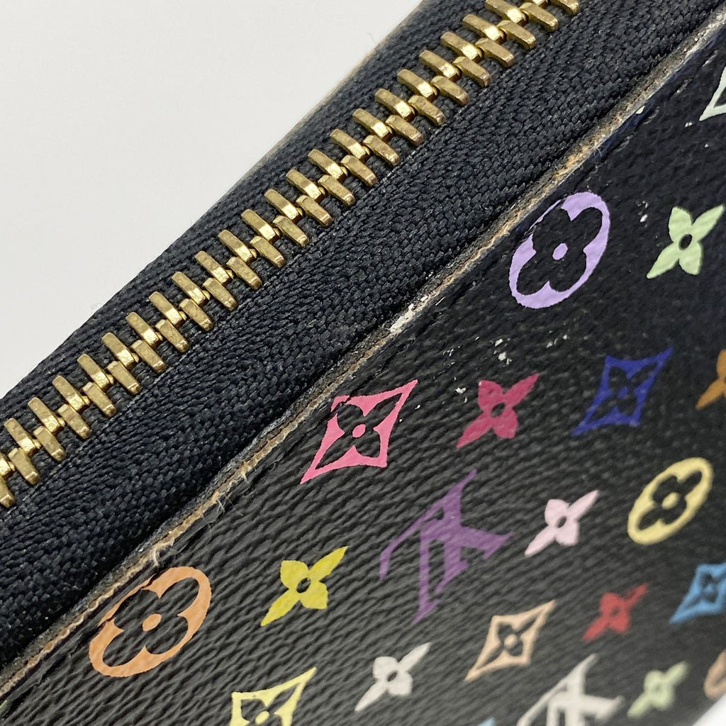 Louis Vuitton Wallet Monogram Multicolor Zippy Grenat — view 8