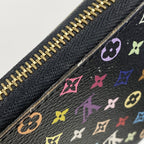 Louis Vuitton Wallet Monogram Multicolor Zippy Grenat — view 8