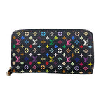 Louis Vuitton Wallet Monogram Multicolor Zippy Grenat