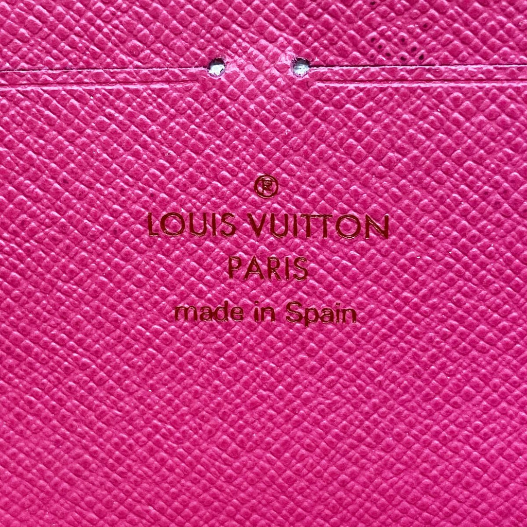 Louis Vuitton Wallet Monogram Multicolor Zippy Grenat — view 4