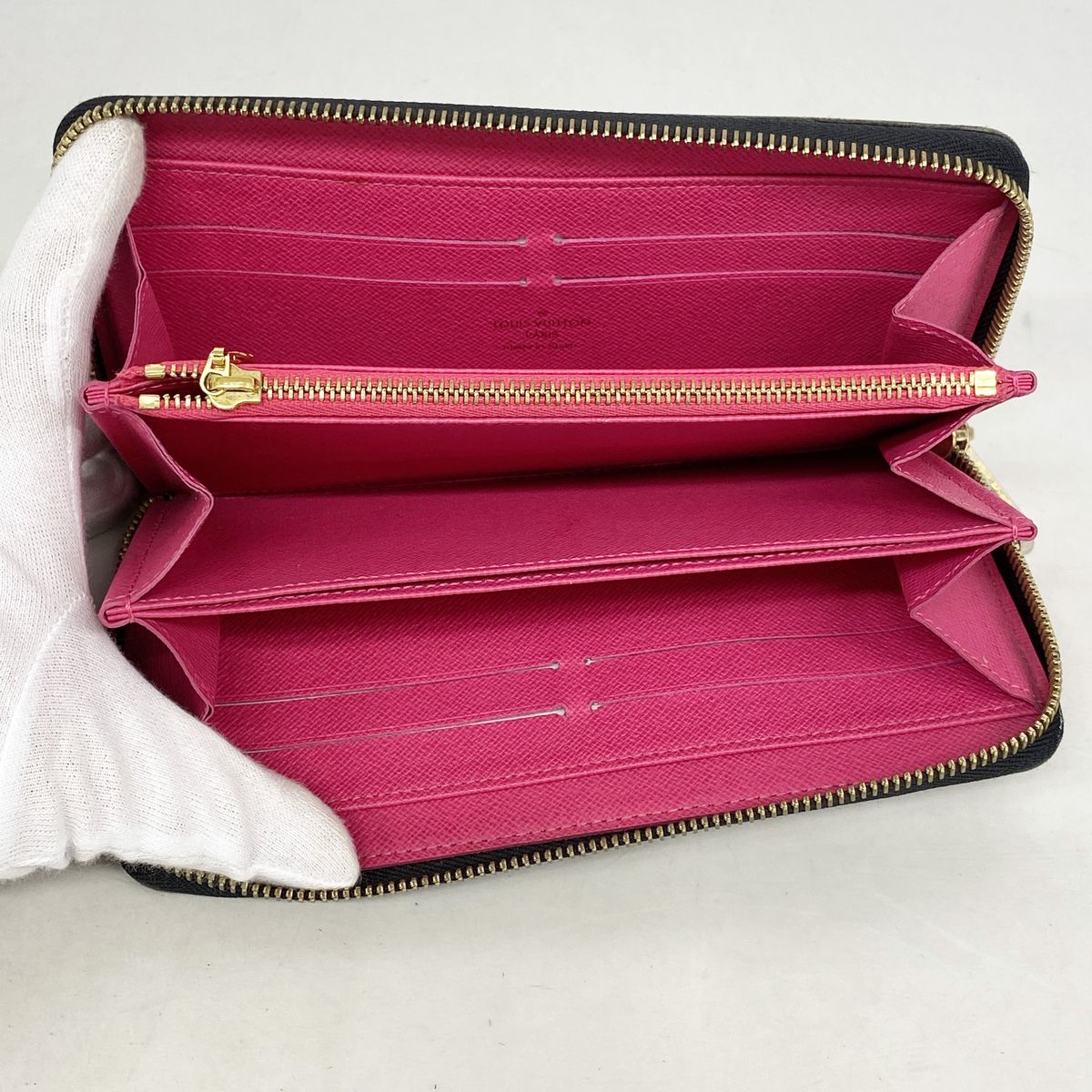 Louis Vuitton Wallet Monogram Multicolor Zippy Grenat — view 3