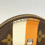 Louis Vuitton Coin Purse Monogram Groom Porte Monnaie Rond Orange — view 6