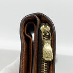 Louis Vuitton Wallet Monogram Compact Zip Brown — view 7