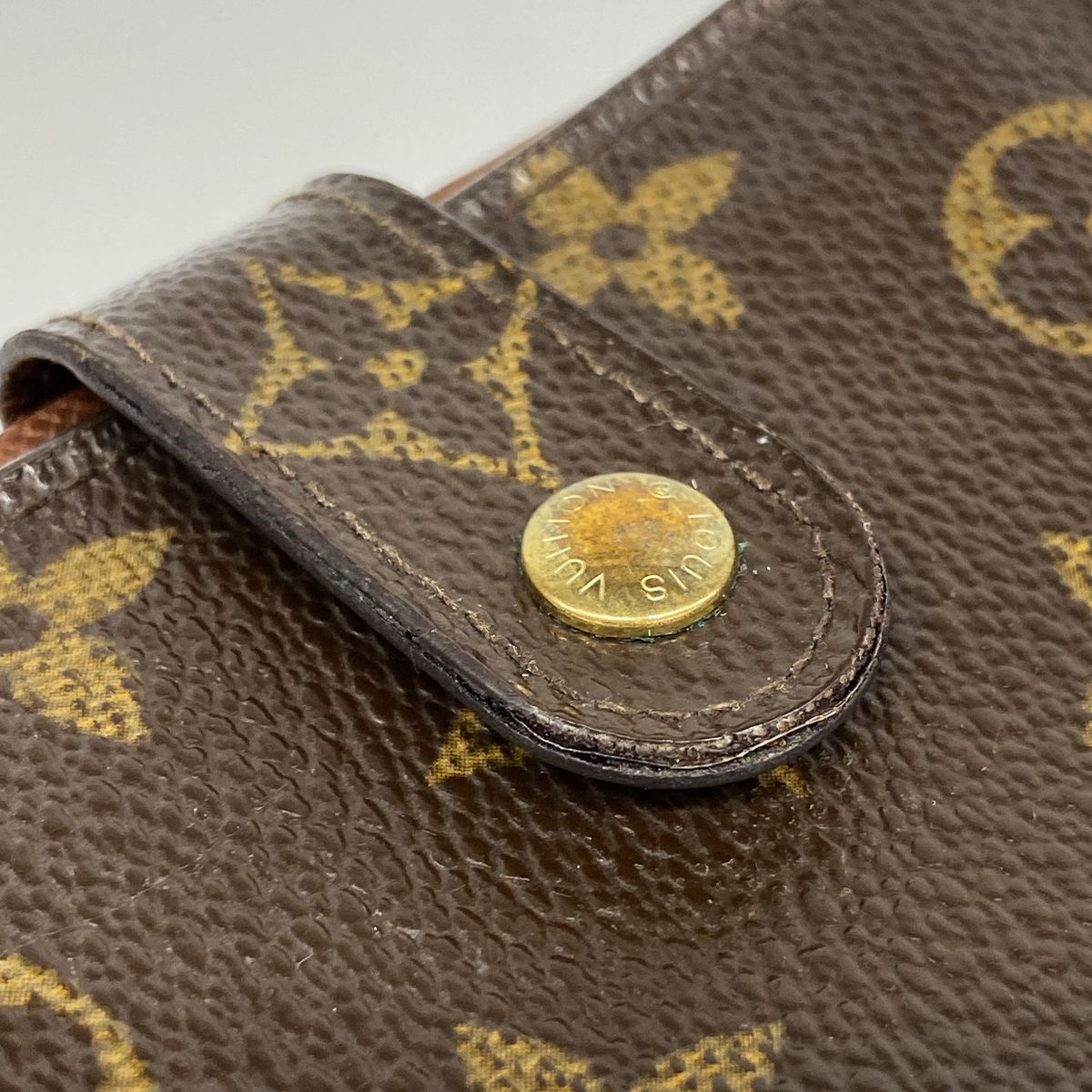 Louis Vuitton Wallet Monogram Compact Zip Brown — view 8