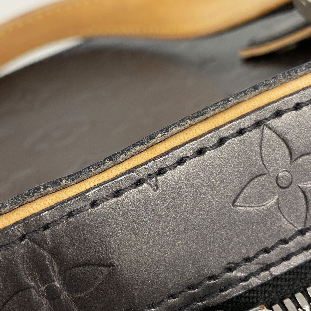 Louis Vuitton Handbag Monogram Matt Shelton Noir — view 6