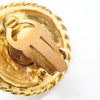 Chanel Earrings Vintage Gold Plated Faux Pearl — view 8
