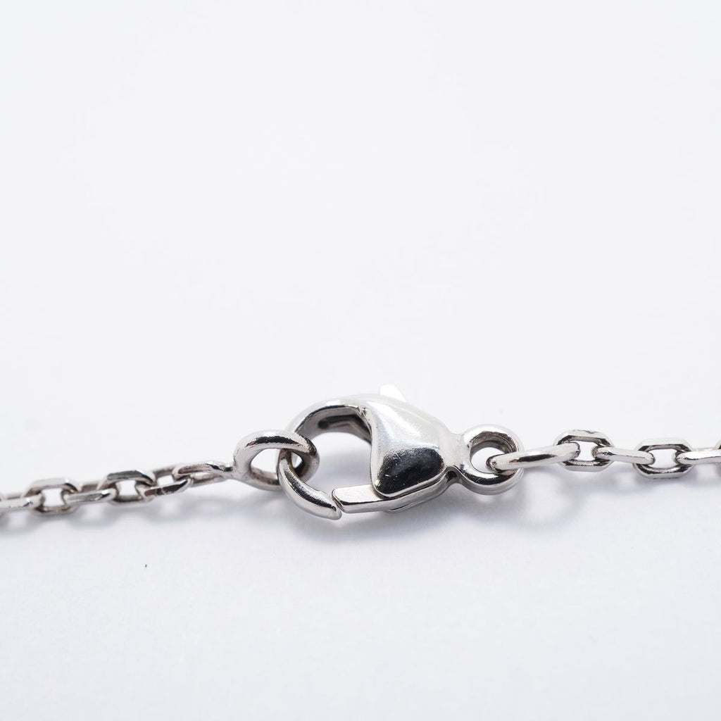 Hermes Necklace Mini Pop Metal Silver Pink — view 4