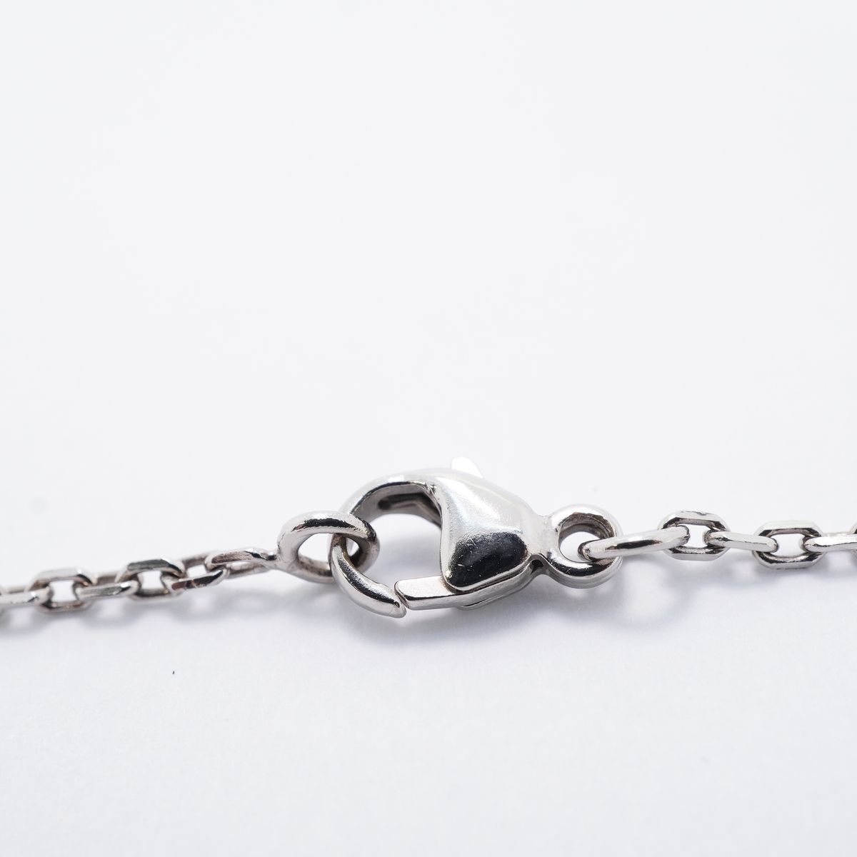 Hermes Necklace Mini Pop Metal Silver Pink — view 4