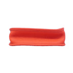 Hermes Shoulder Bag Evelyne TPM Taurillon Clemence Rouge Pimare Silver — view 3