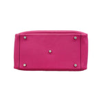 Hermes Handbag Lindy 30 Evercolor Rose Purple Silver 2-Way Bag — view 3