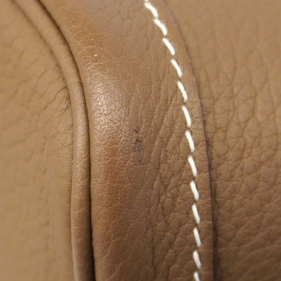 Hermes Tote Bag Garden Party PM Negonda Etoupe Silver — view 6