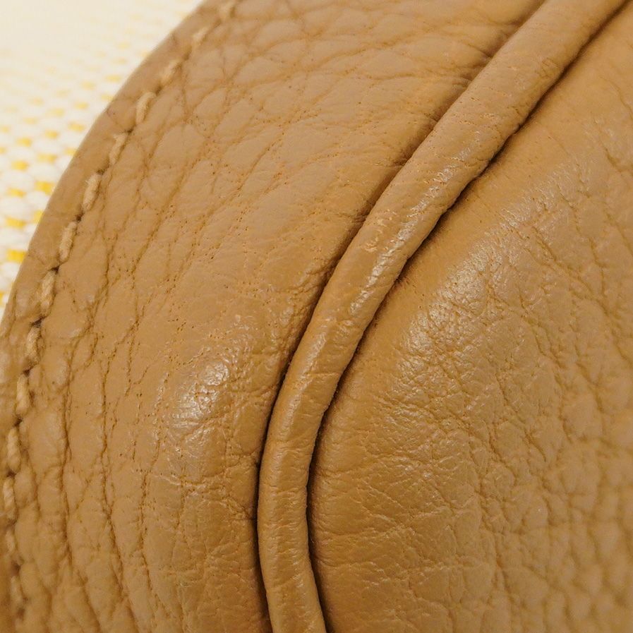 Hermes Tote Bag Garden Party TPM Toile H Chai Silver — view 6