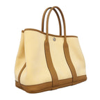 Hermes Tote Bag Garden Party TPM Toile H Chai Silver — view 2