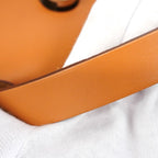 Hermes Handbag Herbag Zip PM Toile Officier Green Natural Silver — view 8