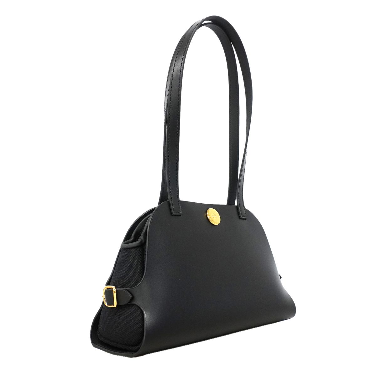 Hermes Shoulder Bag Sellier Swift Black Gold — view 2