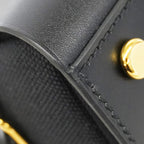 Hermes Shoulder Bag Sellier Swift Black Gold — view 6