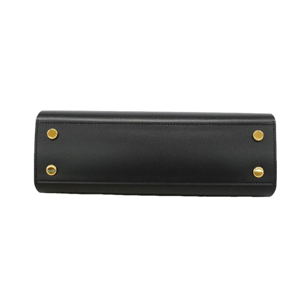 Hermes Shoulder Bag Sellier Swift Black Gold — view 3