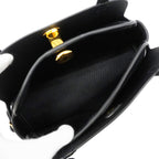 Hermes Shoulder Bag Sellier Swift Black Gold — view 4