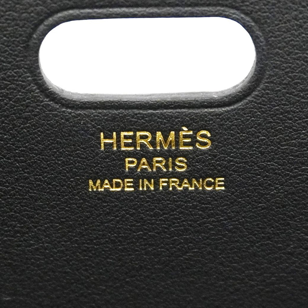 Hermes Shoulder Bag Sellier Swift Black Gold — view 5