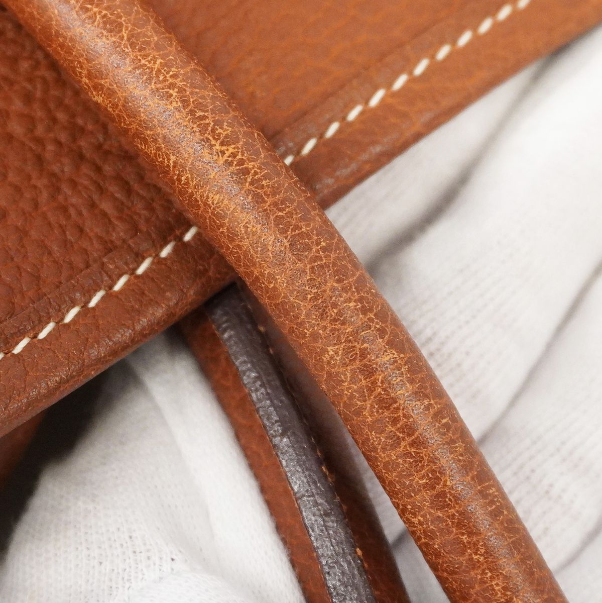 Hermes Tote Bag Garden Party PM Negonda Gold Silver — view 8
