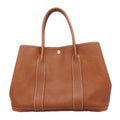 Hermes Tote Bag Garden Party PM Negonda Gold Silver