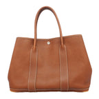 Hermes Tote Bag Garden Party PM Negonda Gold Silver