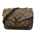 Louis Vuitton Shoulder Bag Monogram Passy Brown