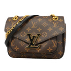 Louis Vuitton Shoulder Bag Monogram Passy Brown