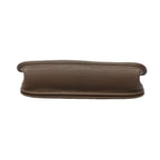 Hermes Shoulder Bag Evelyne Taurillon Clemence Havana Silver — view 3