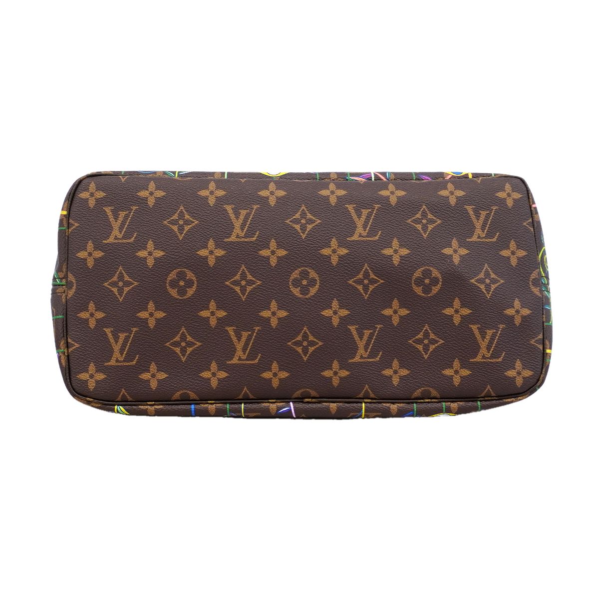 Louis Vuitton Tote Bag Monogram LV x Takashi Murakami Neverfull MM Brown — view 3