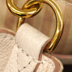 Louis Vuitton Handbag Monogram Empreinte Neo Noe MM Ivory Beige 2-Way Bag — view 7