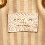 Louis Vuitton Handbag Monogram Empreinte Neo Noe MM Ivory Beige 2-Way Bag — view 5